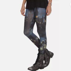 Harry Potter Hogwarts First Year Junior Women's Leggings PJ's Size M